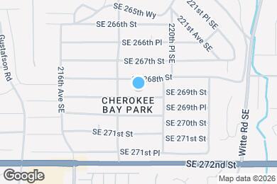 Map image of the property - Cherokee Bay Rambler