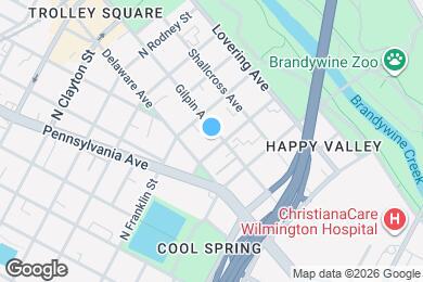 Map image of the property - 1301 N Harrison St