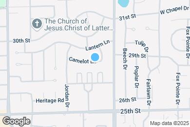 Map image of the property - 3819 1/2 Camelot Ln