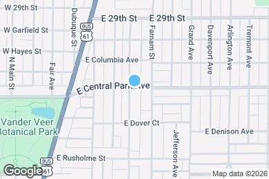 Map image of the property - 2523 LeClaire St