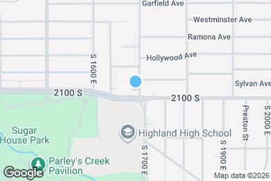 Map image of the property - 2034 S 1700 E