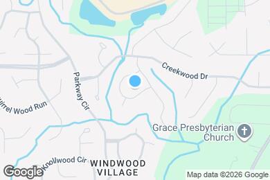 Map image of the property - 6841 Woodcreek Ln
