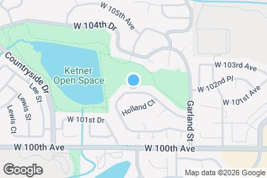 Map image of the property - 9300 W 100th Cir