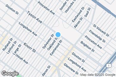 Map image of the property - 6931 Oakland St