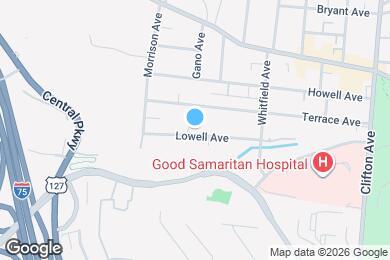 Map image of the property - Lowell Avenue Apartments