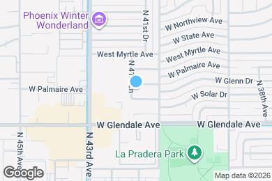 Map image of the property - 7049 N 41st Ln