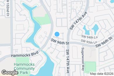 Map image of the property - 9587 SW 148th Avenue Cir S