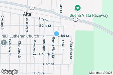 Map image of the property - 301 Buena Vista Street