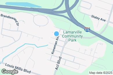 Map image of the property - 2124 Hart Ave
