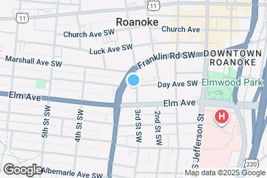 Map image of the property - 701 3rd Street