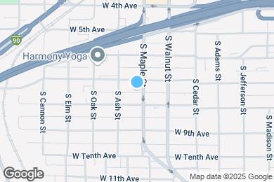 Map image of the property - 712 S Maple St