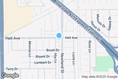 Map image of the property - 8462 Heil Ave