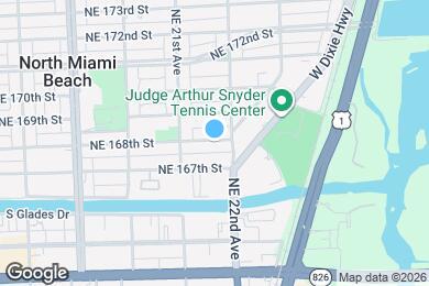 Map image of the property - 2162 NE 168th St