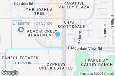 Map image of the property - 9990 N Scottsdale Rd