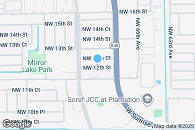 Map image of the property - 6871 NW 12th St