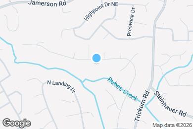 Map image of the property - 2077 N Landing Way