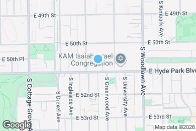 Map image of the property - 1024 E Hyde Park Blvd