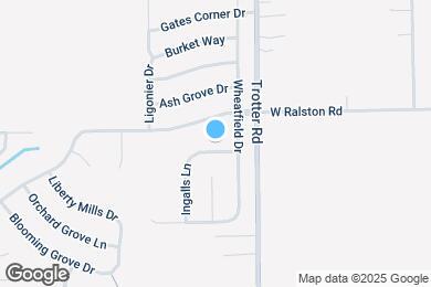 Map image of the property - 8350 Ingalls Way