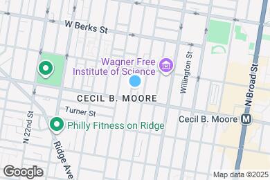 Map image of the property - 1707 N Gratz St