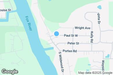 Map image of the property - 911 Paul St W