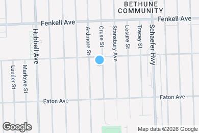 Map image of the property - 14939 Cruse St