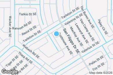 Map image of the property - 1531 Shamrock Ave SE