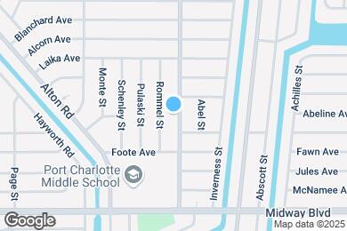 Map image of the property - 1501 Orlando Blvd