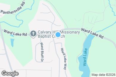 Map image of the property - 2771 Ward Lake Ln