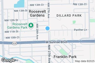 Map image of the property - 1051 NW 27th Ave