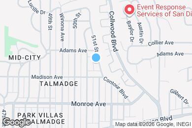Map image of the property - 4646 51st St
