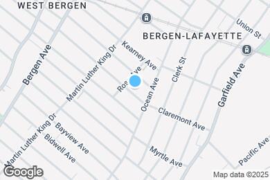 Map image of the property - 104 Claremont Ave