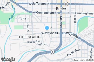 Map image of the property - 334 Liberty St