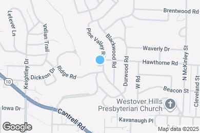 Map image of the property - 810 Pine Valley Rd