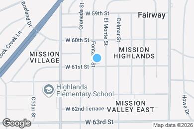 Map image of the property - 6043 Fontana St