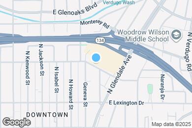 Map image of the property - 757 E Doran St