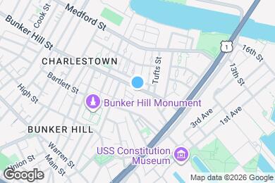 Map image of the property - 84 Bunker Hill St
