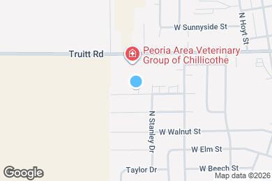 Map image of the property - 1313 W Chestnut St