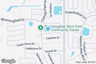 Map image of the property - 710 Caliente Dr