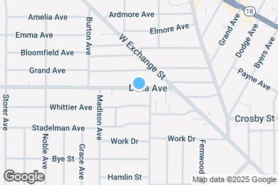 Map image of the property - 896 Delia Ave