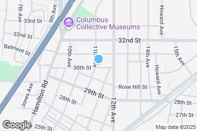 Map image of the property - 3000 11th Ave