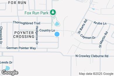 Map image of the property - 3825 Foxhound Ln