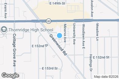 Map image of the property - 1031 E 151st St