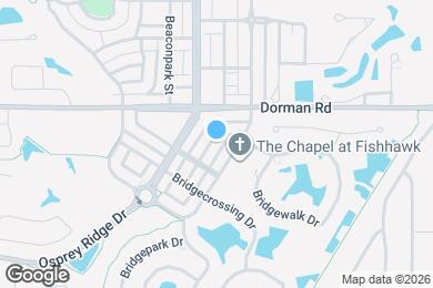 Map image of the property - 16217 Bridgewalk Dr