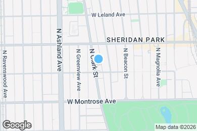 Map image of the property - 4515 N Clark St