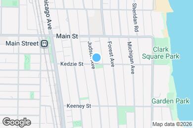 Map image of the property - 331 Kedzie St
