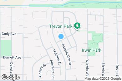 Map image of the property - 2044 Assumption St