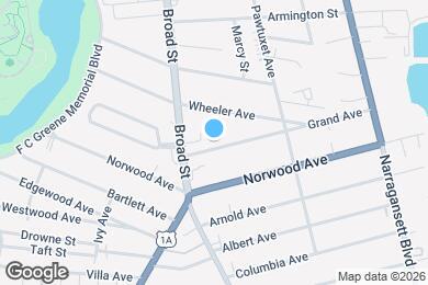 Map image of the property - 203 Grand Ave