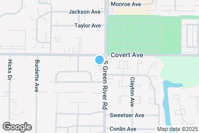 Map image of the property - 1619 S Green River Rd