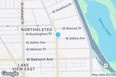 Map image of the property - 554 W Aldine Ave