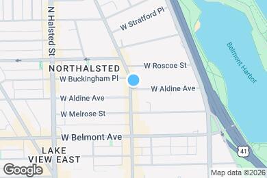 Map image of the property - 556 W Aldine Ave